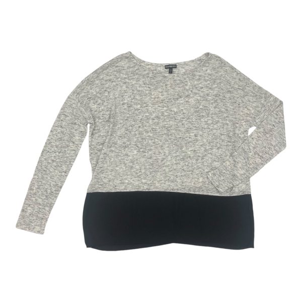 Top Ls By Express In Grey, Size:S Discount