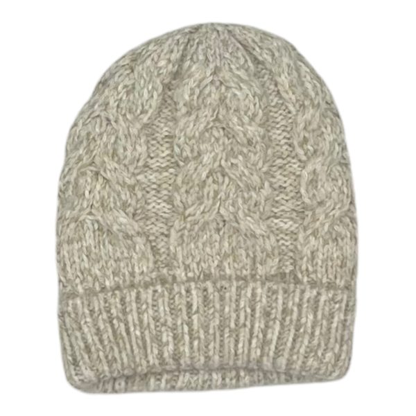 Hat Beanie By Clothes Mentor In Cream For Sale