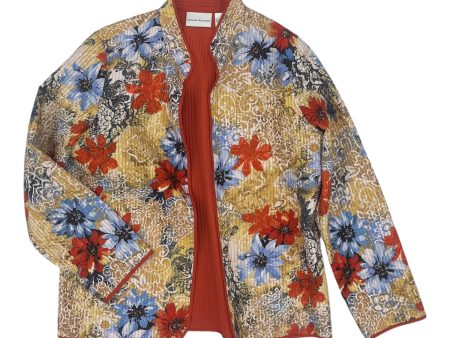 Cardigan By Alfred Dunner In Floral Print, Size:M Supply