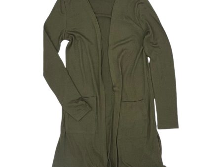 Cardigan By Clothes Mentor In Green, Size:Xs Discount