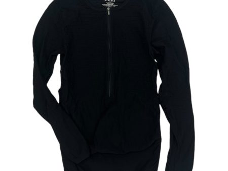 Athletic Top Ls Crewneck By Athleta In Black, Size:S Hot on Sale