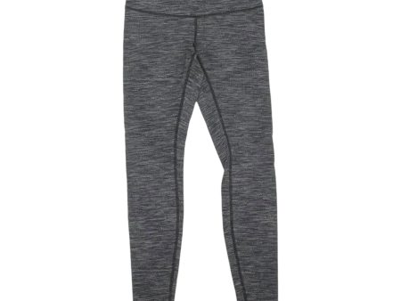 Athletic Leggings By Lululemon In Grey, Size:S For Discount