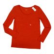 Top Ls By Loft In Orange, Size:M Supply