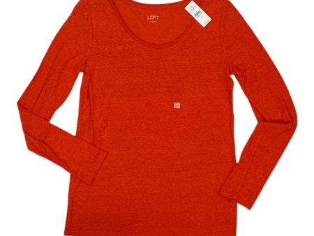 Top Ls By Loft In Orange, Size:M Supply