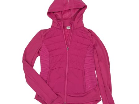 Athletic Jacket By Tek Gear In Pink, Size:M on Sale