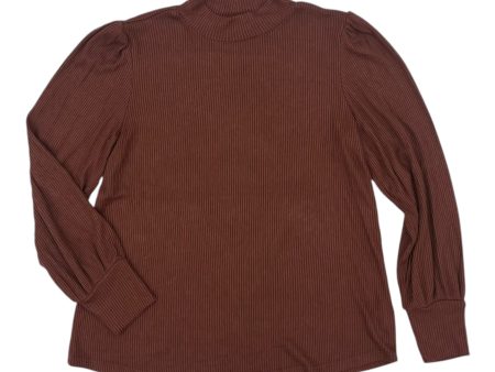 Top Ls By Maurices In Brown, Size:L Online