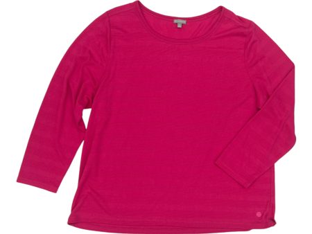 Top Ls By Talbots In Pink, Size:3X Supply