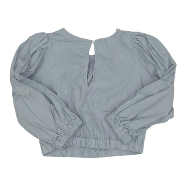 TOP LS by A NEW DAY In BLUE, Size: M Hot on Sale