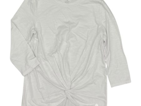 Top 3 4 Sleeve By Talbots In White, Size:Mp For Cheap