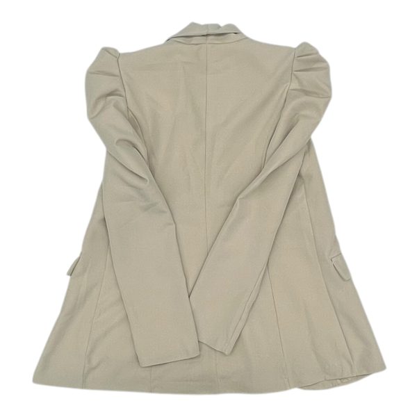 Blazer By Clothes Mentor In Tan, Size:L For Cheap