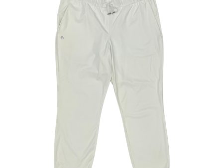 Athletic Pants By Clothes Mentor In White, Size:Xl Supply