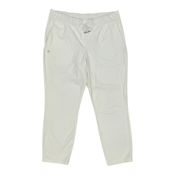 Athletic Pants By Clothes Mentor In White, Size:Xl Supply