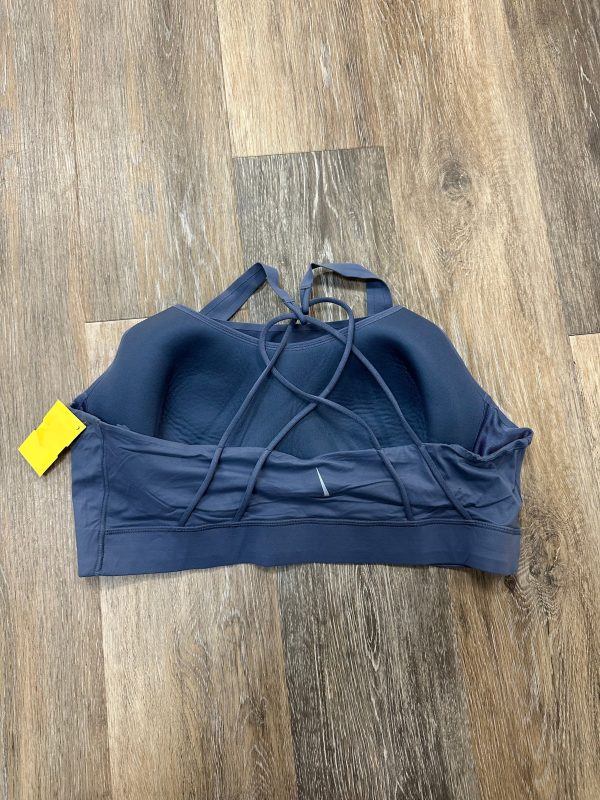 Athletic Bra By Nike In Blue, Size: Xl For Cheap