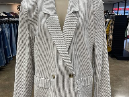 Blazer By Old Navy In Striped Pattern, Size: L For Sale