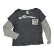 Top Ls By Disney Store In Grey & Silver, Size:Xxl Discount