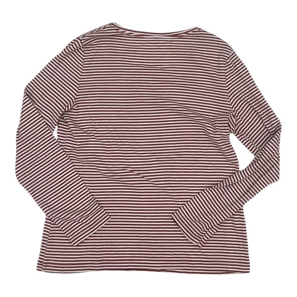 Top Ls By Croft And Barrow In Red & White, Size:L Supply