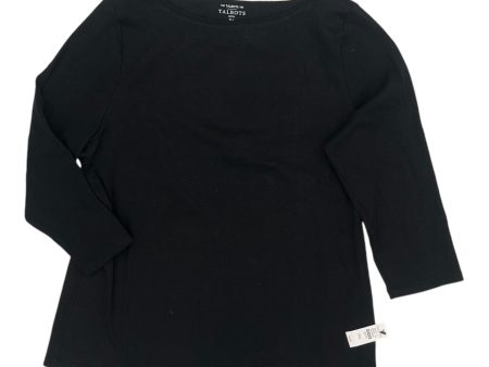 Top 3 4 Sleeve Basic By Talbots In Black, Size:Xlp For Sale