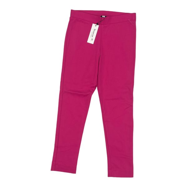 Pants Leggings By Veronica M In Pink, Size:M Online Hot Sale