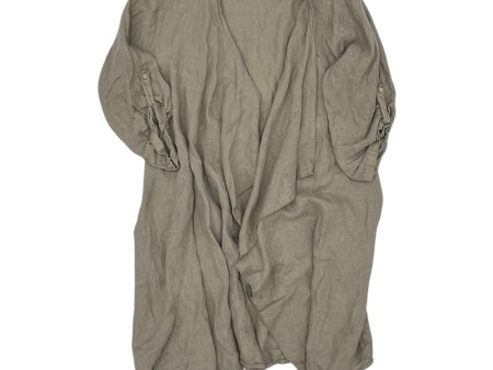 Cardigan By Clothes Mentor In Taupe, Size:L Online