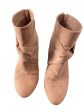 Boots Ankle Heels By Clothes Mentor In Pink, Size: 7.5 Online now