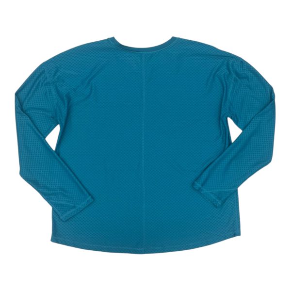 Athletic Top Ls Crewneck By Tek Gear In Blue, Size:Xl Online now