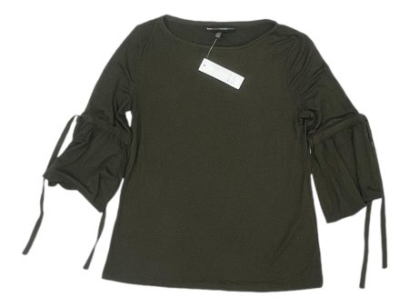 Top 3 4 Sleeve By White House Black Market In Green, Size:Xs For Discount