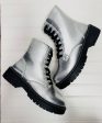 Boots Combat By Sugar In Silver, Size: 8.5 For Cheap