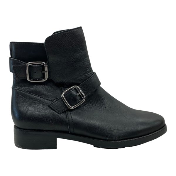 Boots Leather By Clothes Mentor In Black, Size:7.5 Online Sale