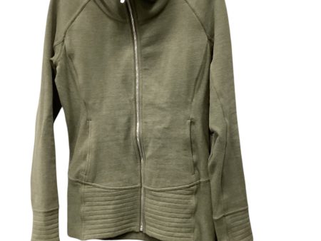 Athletic Jacket By Lululemon In Green, Size: 8 Hot on Sale