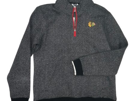 Athletic Sweatshirt Collar By Nhl In Grey, Size:L Online now