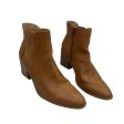 Boots Ankle Heels By Limited In Tan, Size:7.5 For Discount