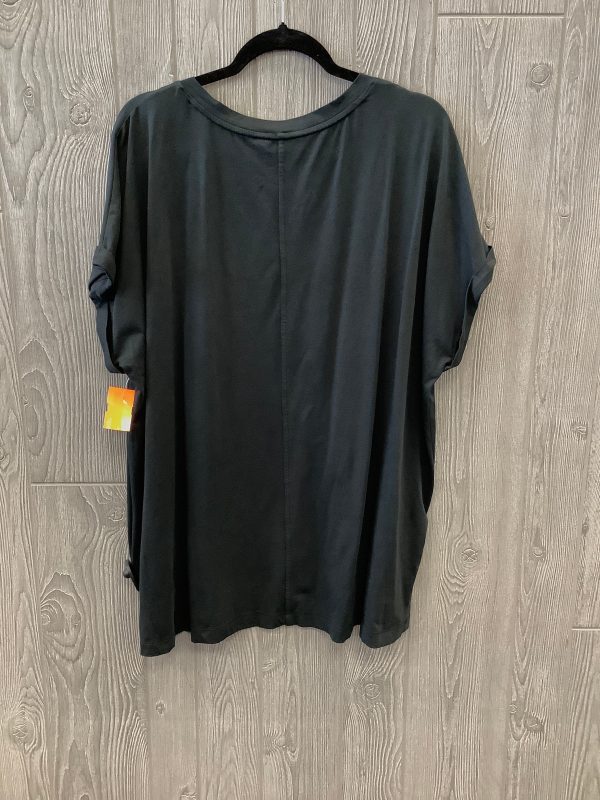 Top Short Sleeve By Banana Republic In Black, Size: Xxl For Sale