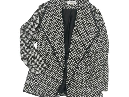 Blazer By Calvin Klein In Black & White, Size:M Fashion