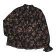 Blouse Ls By Jolt In Black, Size:M Sale