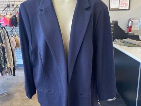 Blazer By Cece In Navy, Size: 3x For Discount