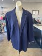 Blazer By Cece In Navy, Size: 3x For Discount