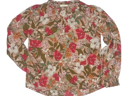 Top Ls By Clothes Mentor In Floral Print, Size:S Discount