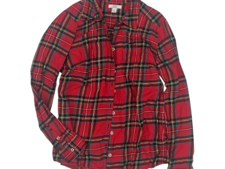 Top Ls By Croft And Barrow In Plaid Pattern, Size:M For Sale