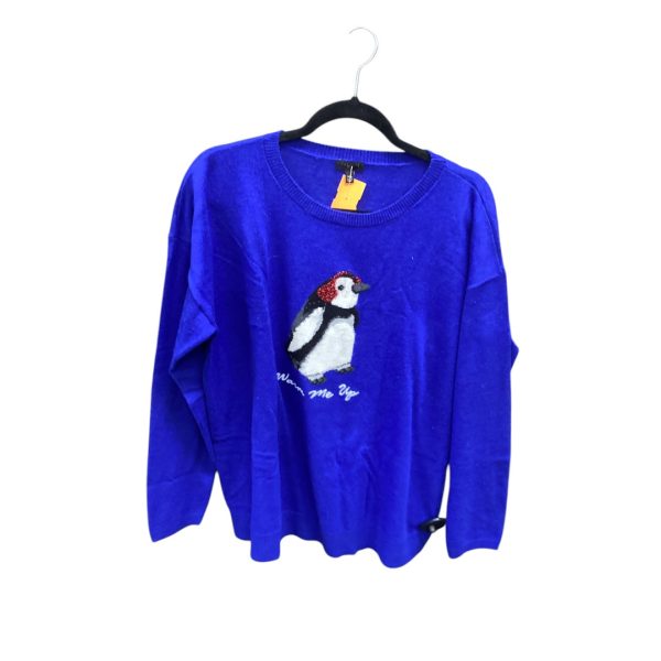 Top Long Sleeve By Talbots In Blue, Size: Xlp Discount