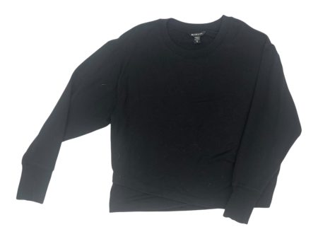 Athletic Sweatshirt Crewneck By Athleta In Black, Size:Xl Discount