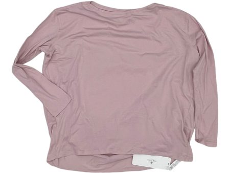 Athletic Top Ls Crewneck By Clothes Mentor In Pink, Size:Xs For Sale