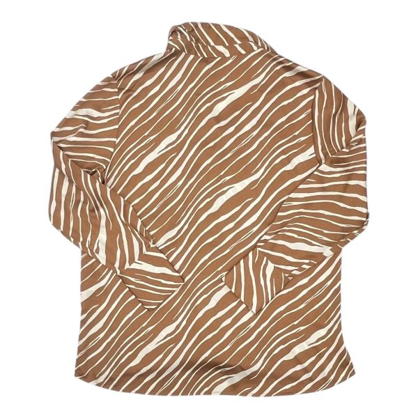 Blouse Ls By A New Day In Brown, Size:M Fashion