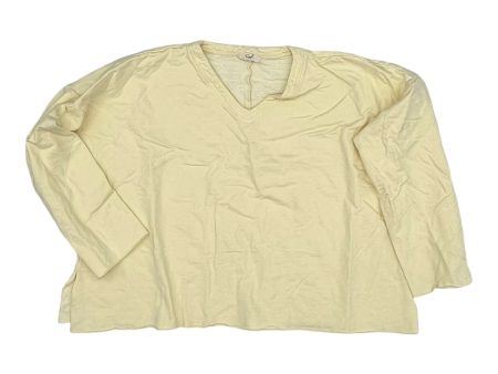 Top Ls By Easel In Yellow, Size:M For Cheap