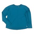 Athletic Top Ls Crewneck By Tek Gear In Blue, Size:Xl Online now