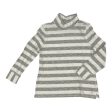 Top Ls By Talbots In Grey & White, Size:Lp Hot on Sale