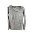 Top Long Sleeve Basic By Peruvian Connection In Grey, Size: S Online Sale