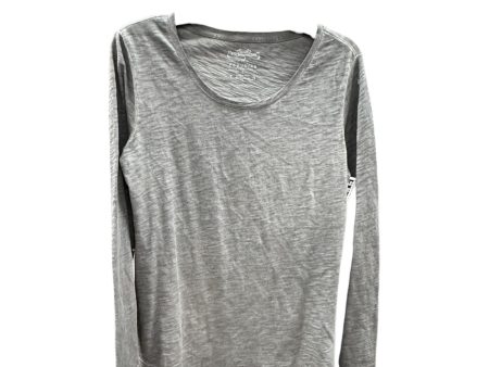 Top Long Sleeve Basic By Peruvian Connection In Grey, Size: S Online Sale