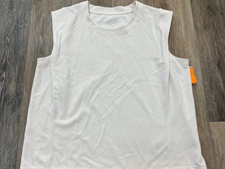 Athletic Tank Top By Athleta In Cream, Size: L Discount