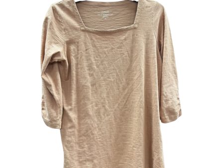 Top Long Sleeve Basic By Pure Jill In Pink, Size: Xs Hot on Sale