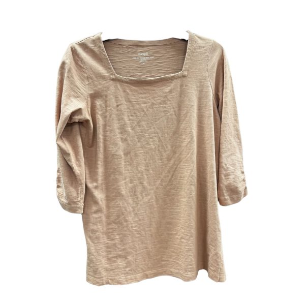 Top Long Sleeve Basic By Pure Jill In Pink, Size: Xs Hot on Sale